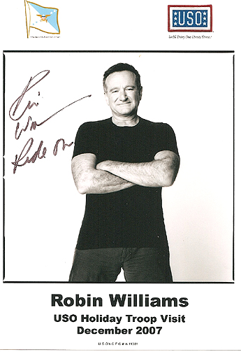 Robin Williams #1: Signed 4x6 Glossy